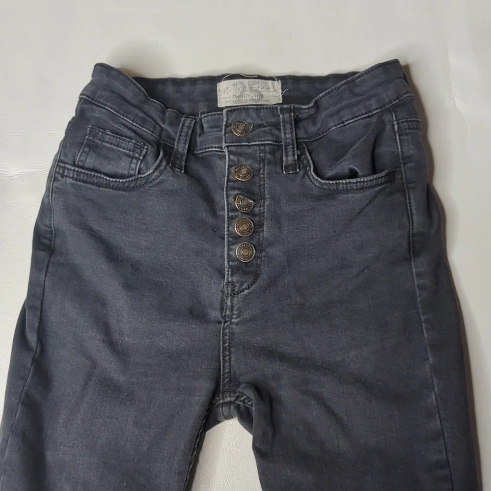 Free People We The Free Sabrina High Rise Distressed Super Skinny Jeans …